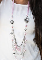 All The Trimmings Pink necklace (Paparazzi)