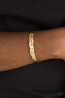 Business As Usual Gold Bracelet (Paparazzi)