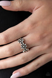 Daisy Dapper silver ring (Paparazzi)