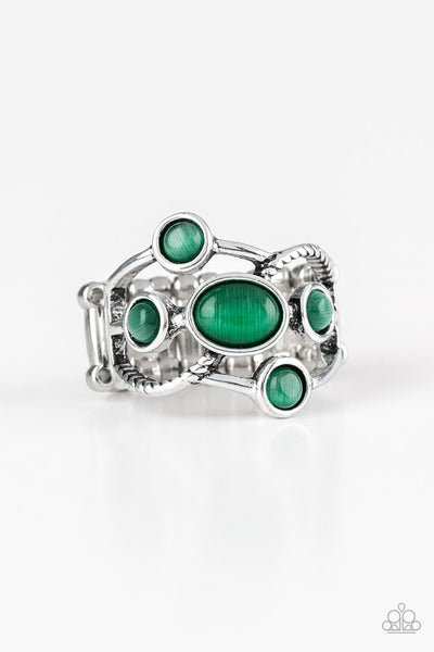 Moon Mood  Green Ring paparazzi