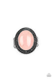 Outdoor Oasis Pink Ring paparazzi