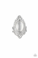 Riviera Royalty White Ring