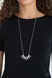 empirical elegance white necklace (Paparazzi)