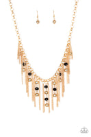 Ever Rebellious Gold Necklace (Paparazzi)