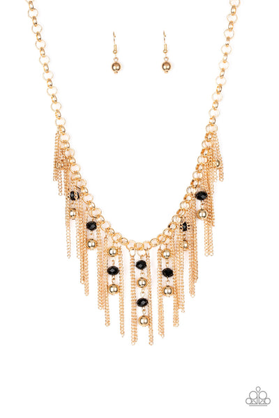 Ever Rebellious Gold Necklace (Paparazzi)