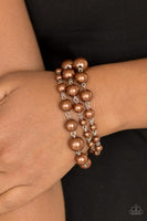 until the end of timeless Brown bracelet paparazzi