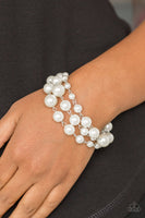 Until the end of timeless white bracelet paparazzi